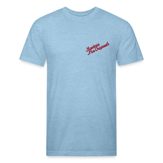 SNO Script - heather blue