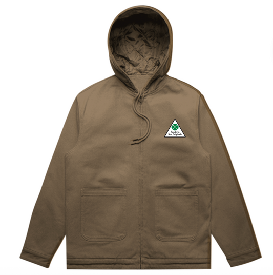 SNO Logo Canvas Hooded Jacket