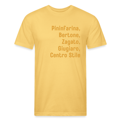 Carrozzerie Italiane - pastel yellow