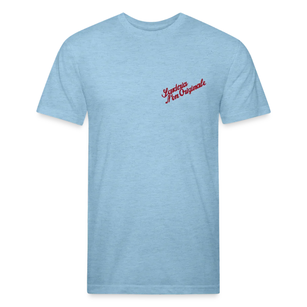 SNO Script - heather blue