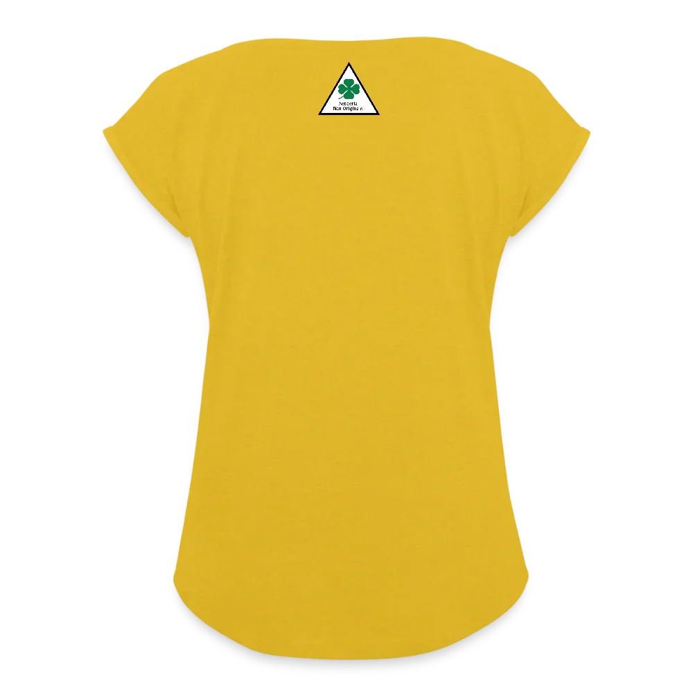 SNO Script Donna - mustard yellow