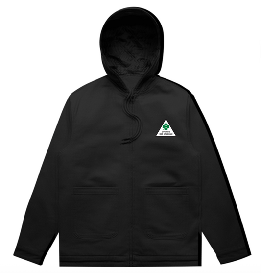 SNO Logo Canvas Hooded Jacket