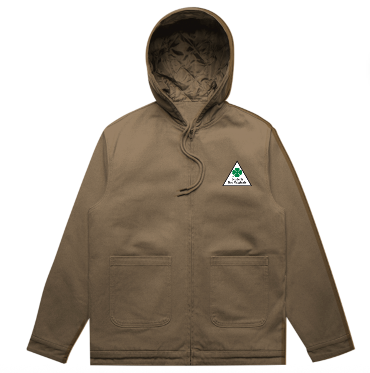 SNO Logo Canvas Hooded Jacket
