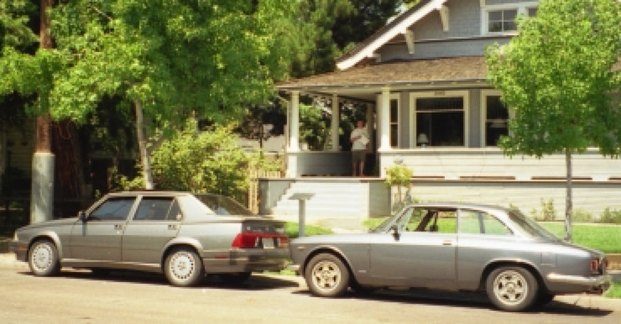 Two Alfas Milano GTV, from the SNO archive