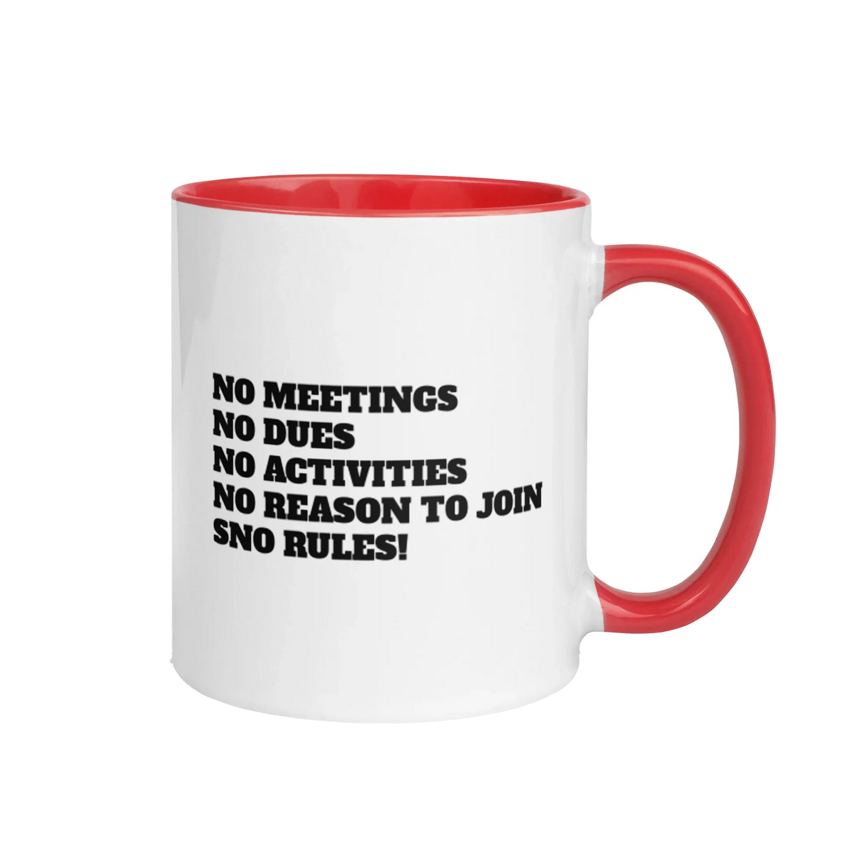 SNO Rules Mug – view 4
